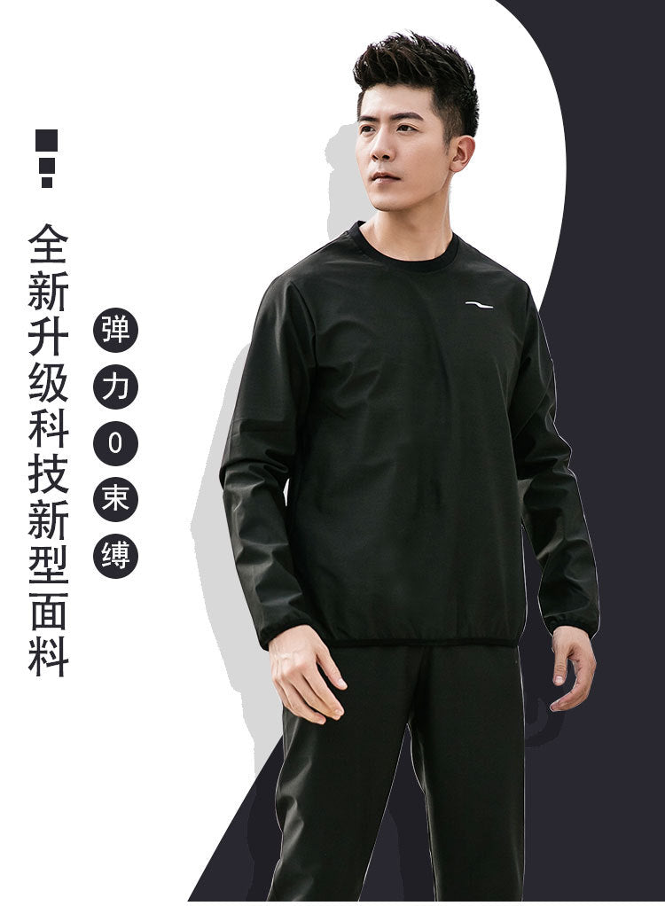 Sauna Top or Bottom for Men Women Sweat Suit Long Sleeves Weight Loss Shirt/Pants Fat Burning Fitness Box Gym Plus Size Suits