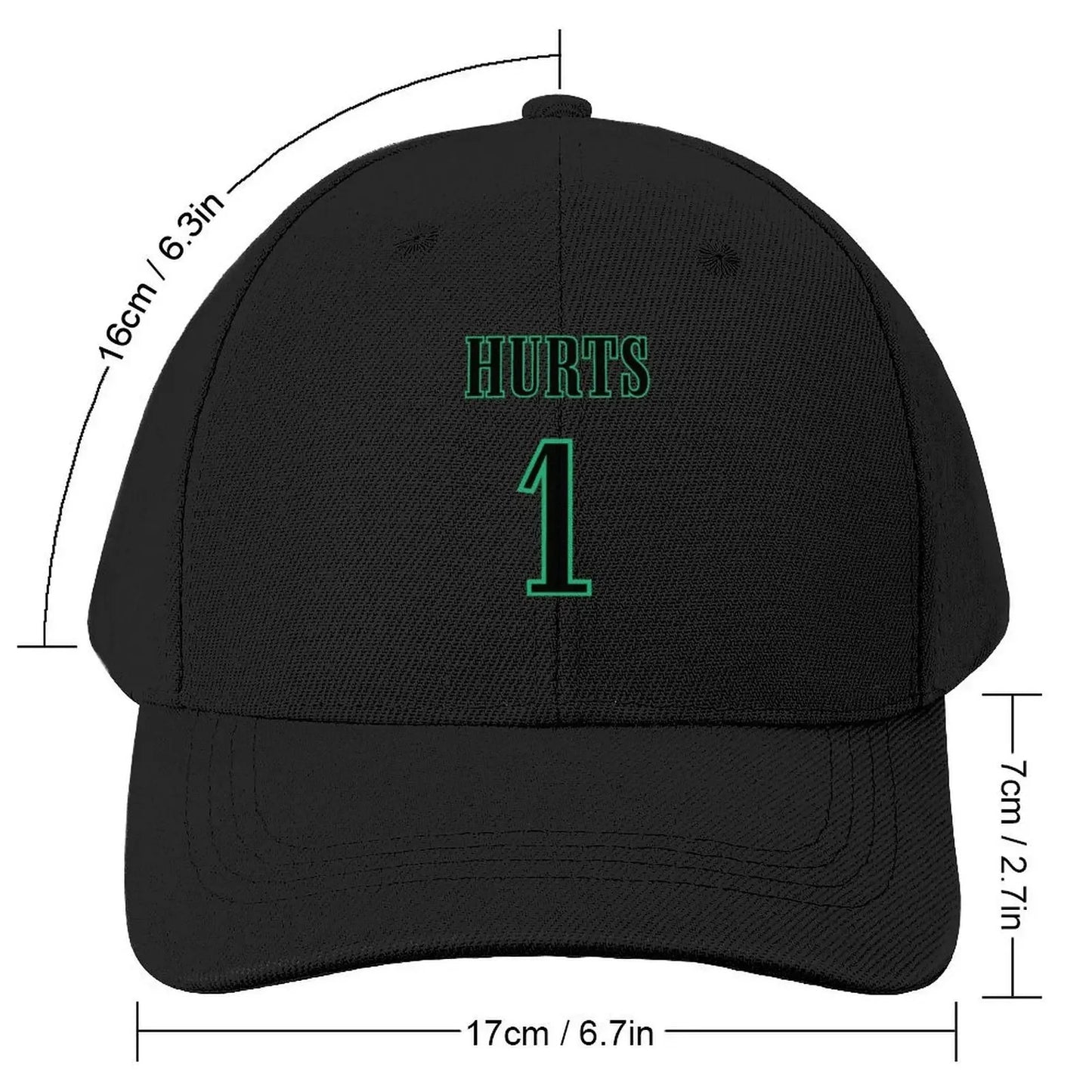 Jalen Hurts Baseball Cap funny hat Hat Man Luxury tea Hat Horse Men's Hats Women's