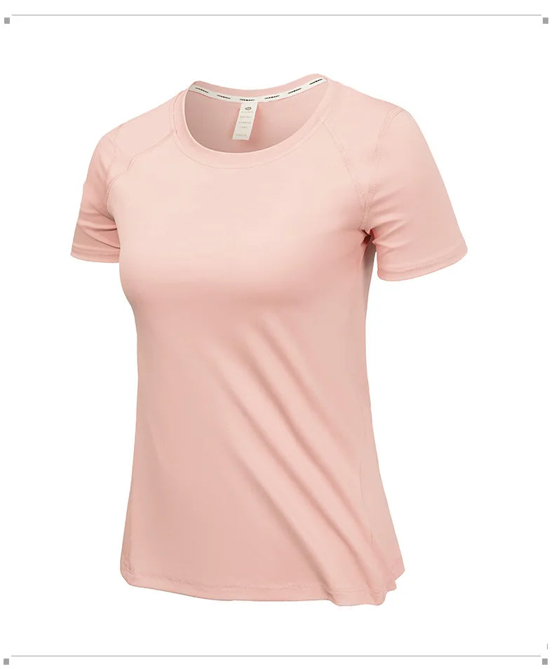 SBWL High quality Women's Yoga Tops Quick Dry Sport Top Fitness female Short sleeve Tops Gym T Shirt Running sweatshirt Tees