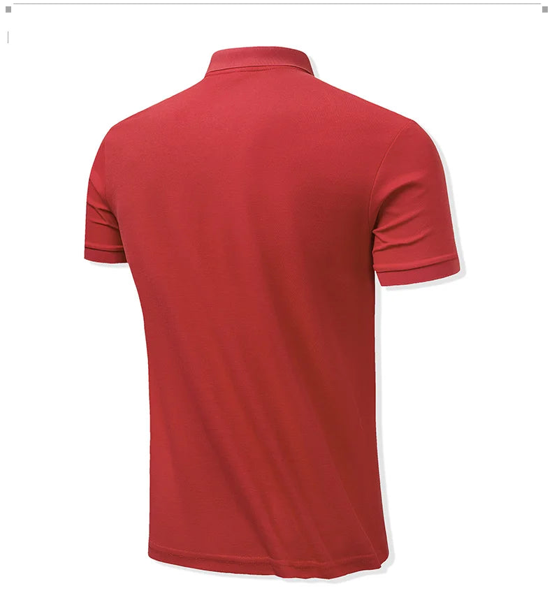 SBWL men's fashion 7 color business leisure high quality POLO shirt outdoor golf equestrian sports short sleeve POLO T-shirt Top