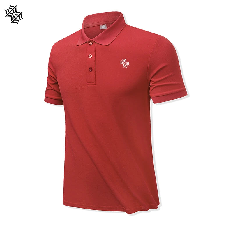 SBWL men's fashion 7 color business leisure high quality POLO shirt outdoor golf equestrian sports short sleeve POLO T-shirt Top