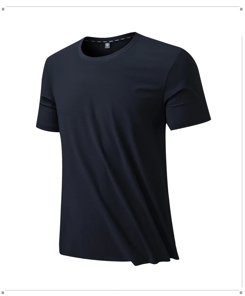 SBWL High quality Men's Outdoor hiking mountaineering running weight loss fitness sports quick drying T-shirt Summer 2024 Tops