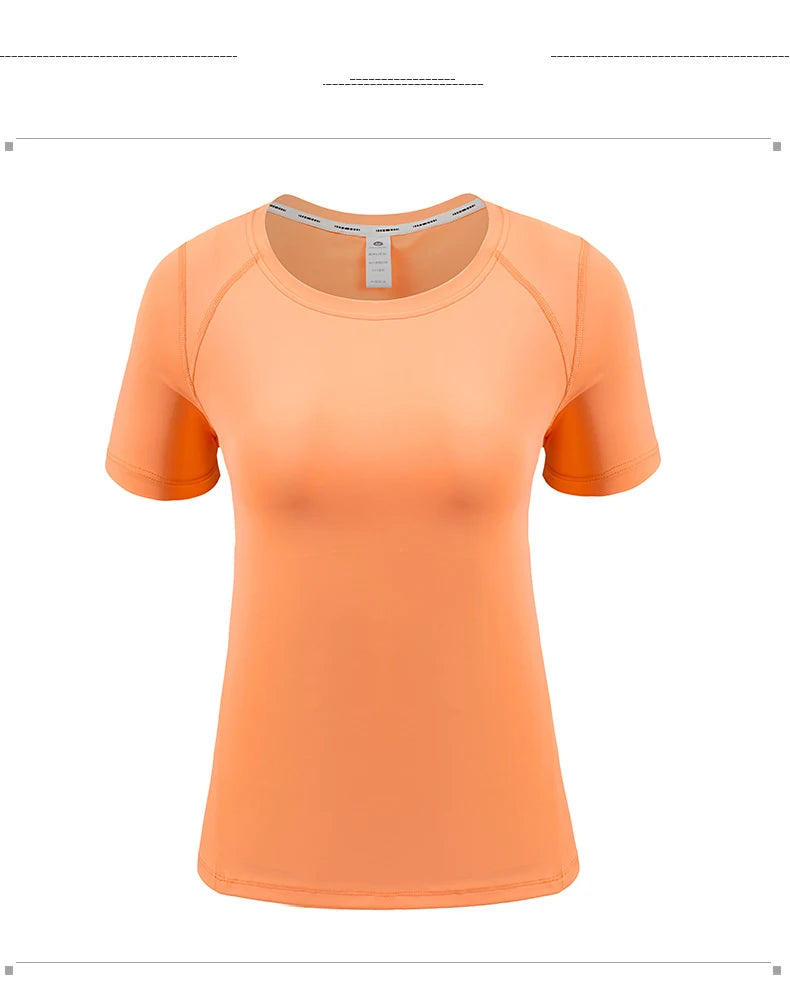 SBWL High quality Women's Yoga Tops Quick Dry Sport Top Fitness female Short sleeve Tops Gym T Shirt Running sweatshirt Tees