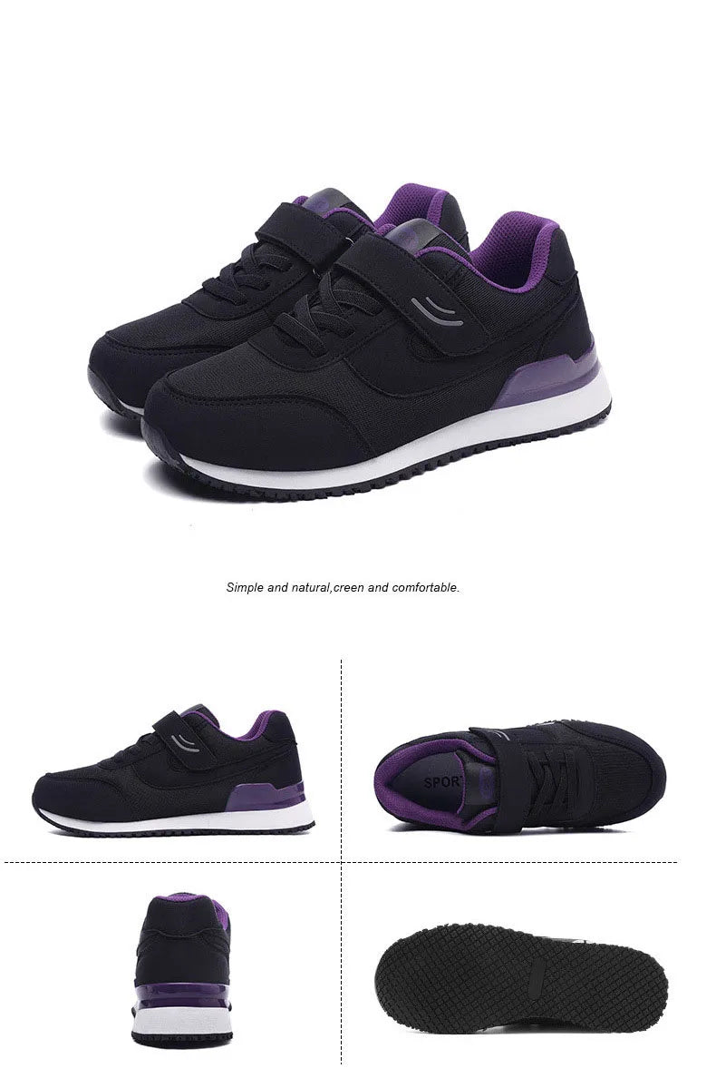 Women's Casual Walking Shoes Walking Breathable Anti-Slip Tennis Sneakers Lightweight Soft Sole Mesh Workout Shoes For Women