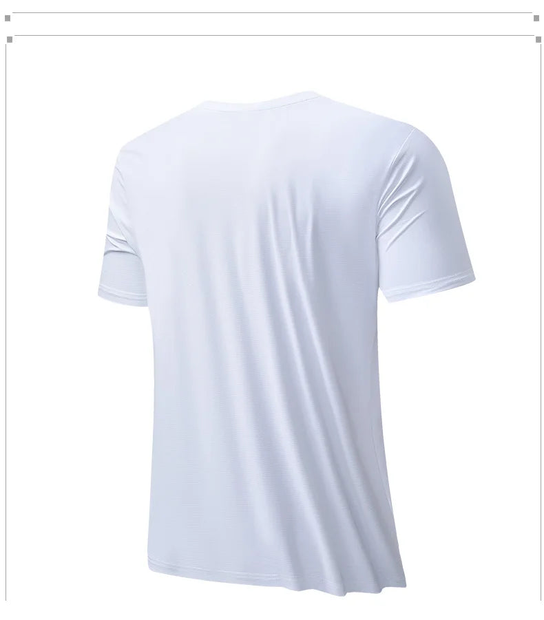 SBWL High quality Men's Outdoor hiking mountaineering running weight loss fitness sports quick drying T-shirt Summer 2024 Tops