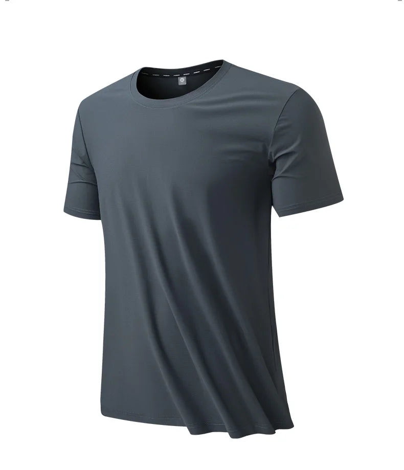 SBWL High quality Men's Outdoor hiking mountaineering running weight loss fitness sports quick drying T-shirt Summer 2024 Tops