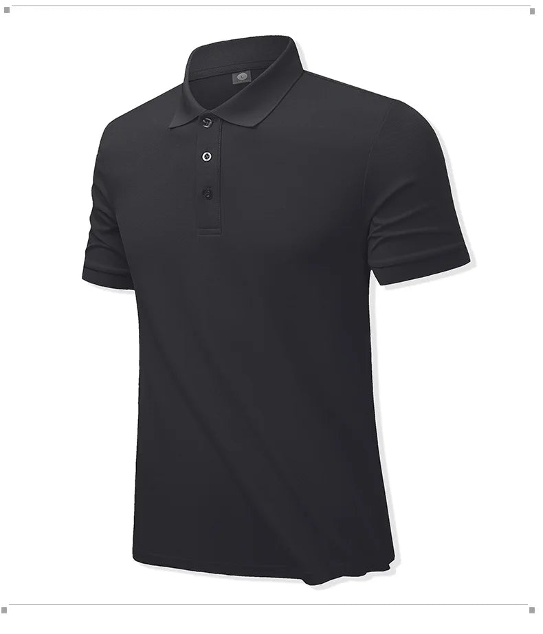 SBWL men's fashion 7 color business leisure high quality POLO shirt outdoor golf equestrian sports short sleeve POLO T-shirt Top