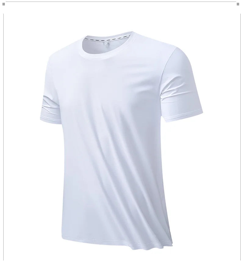 SBWL High quality Men's Outdoor hiking mountaineering running weight loss fitness sports quick drying T-shirt Summer 2024 Tops